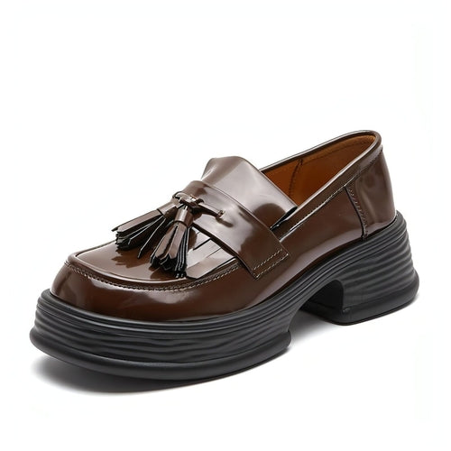 Tassel Japanese Leisure Leather Shoes