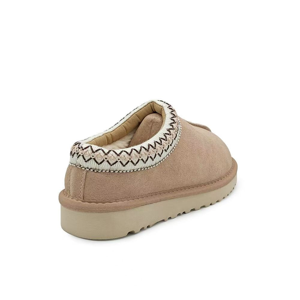 Furry Slip-On Woman Clogs