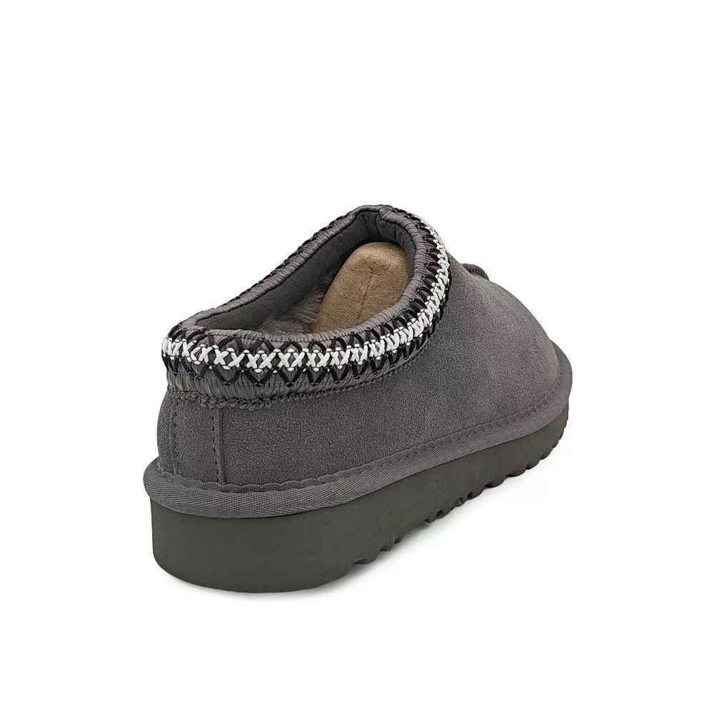 Furry Slip-On Woman Clogs
