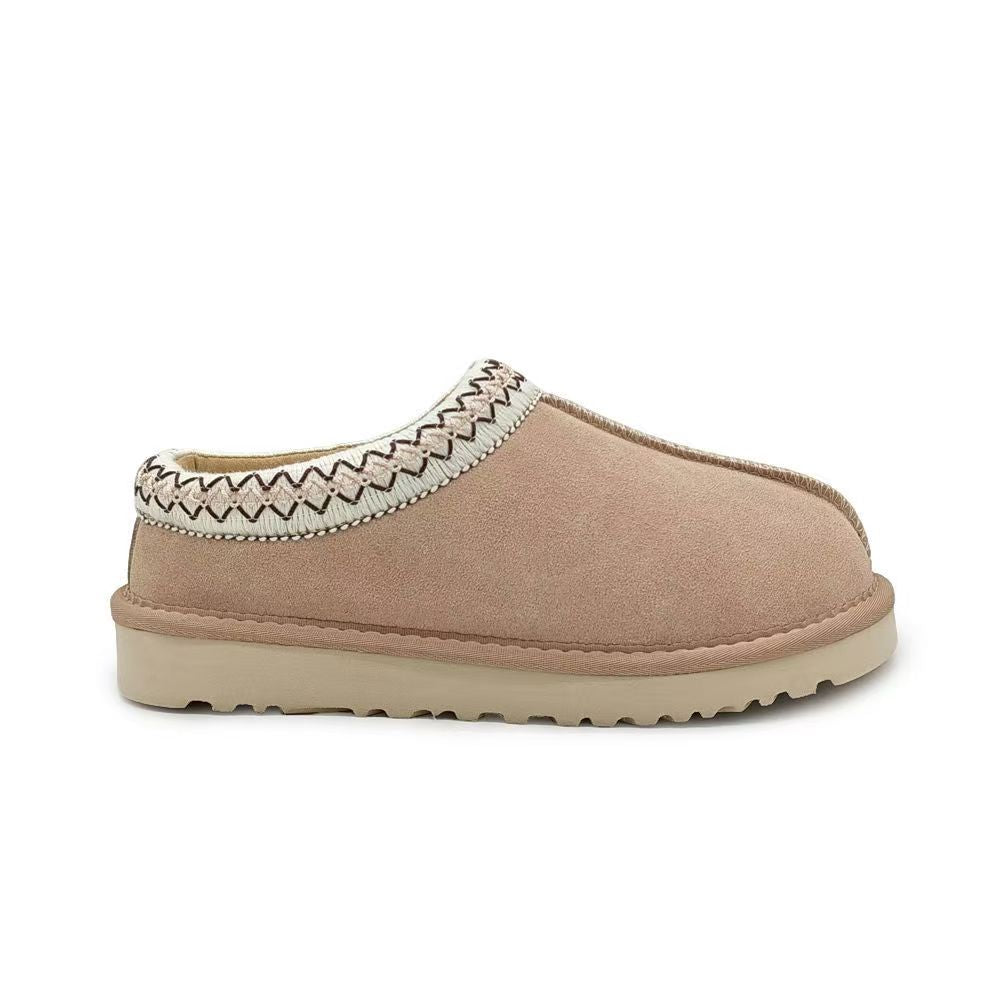 Furry Slip-On Woman Clogs