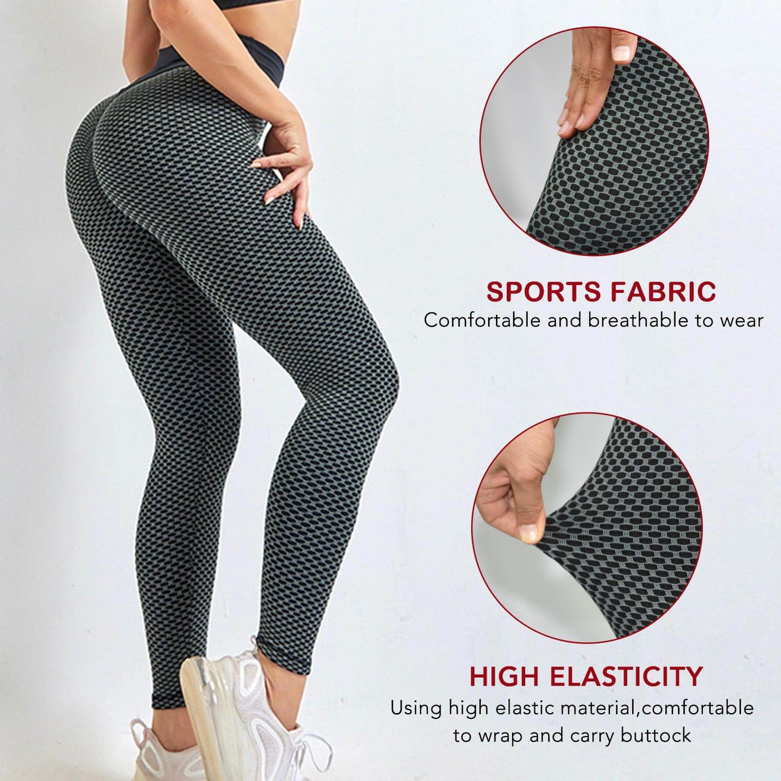 Butt Lifting Workout Tights Plus Size Sports