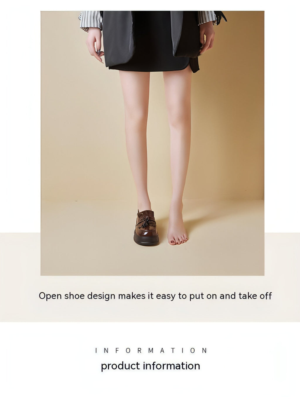 Tassel Japanese Leisure Leather Shoes