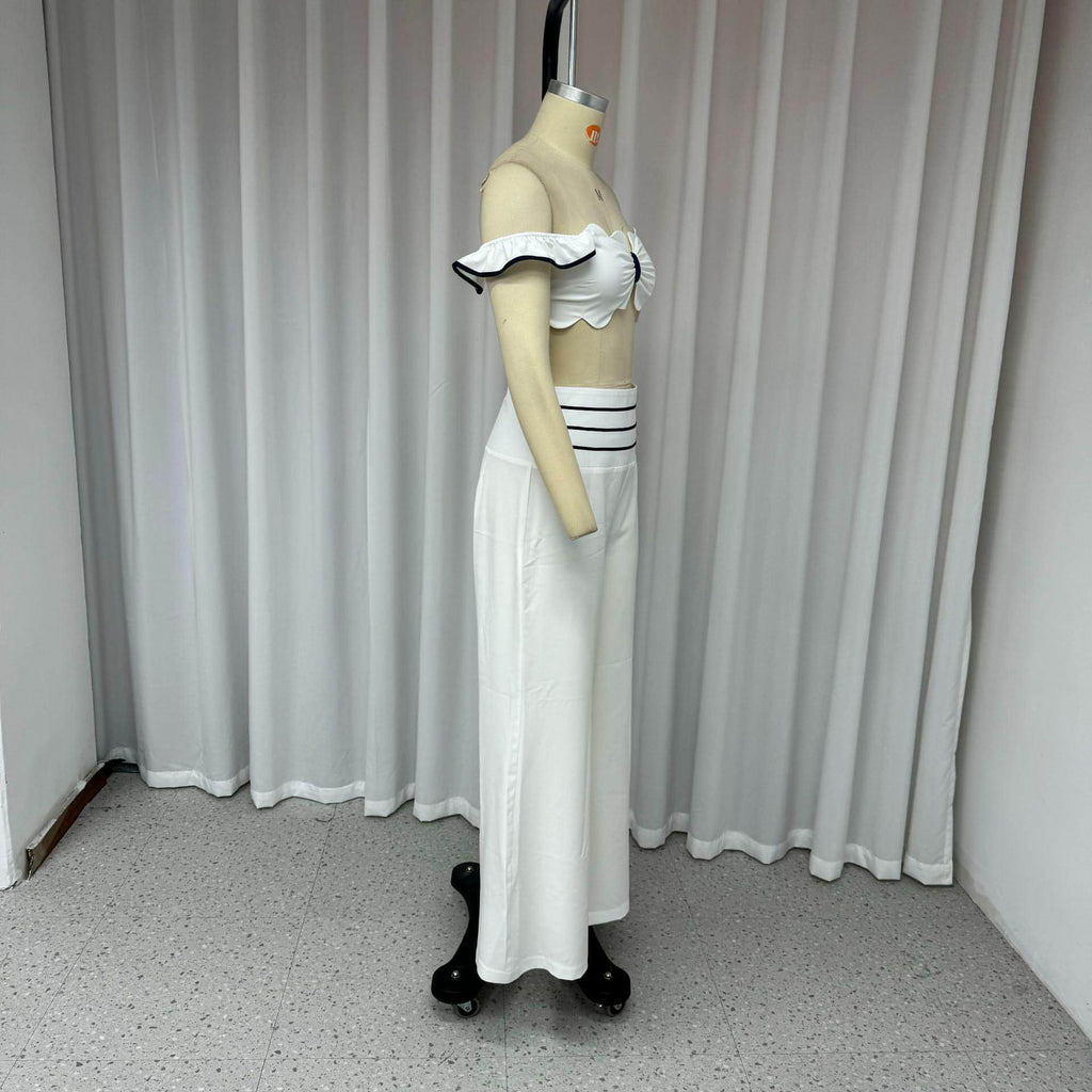Casual Off-shoulder  Two-piece Set