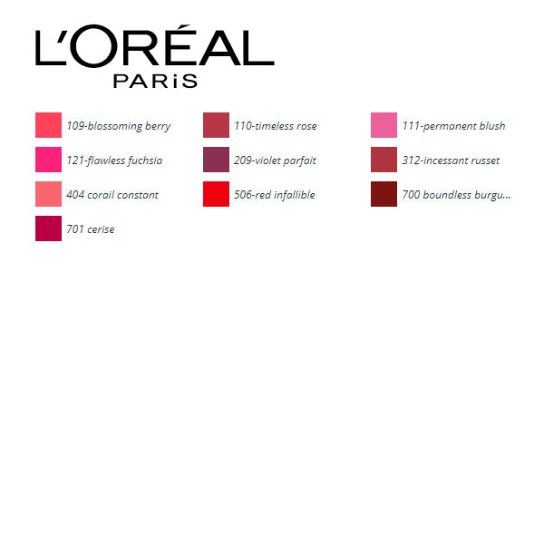 L'Oréal Infallible Lipstick, 5.6ml
