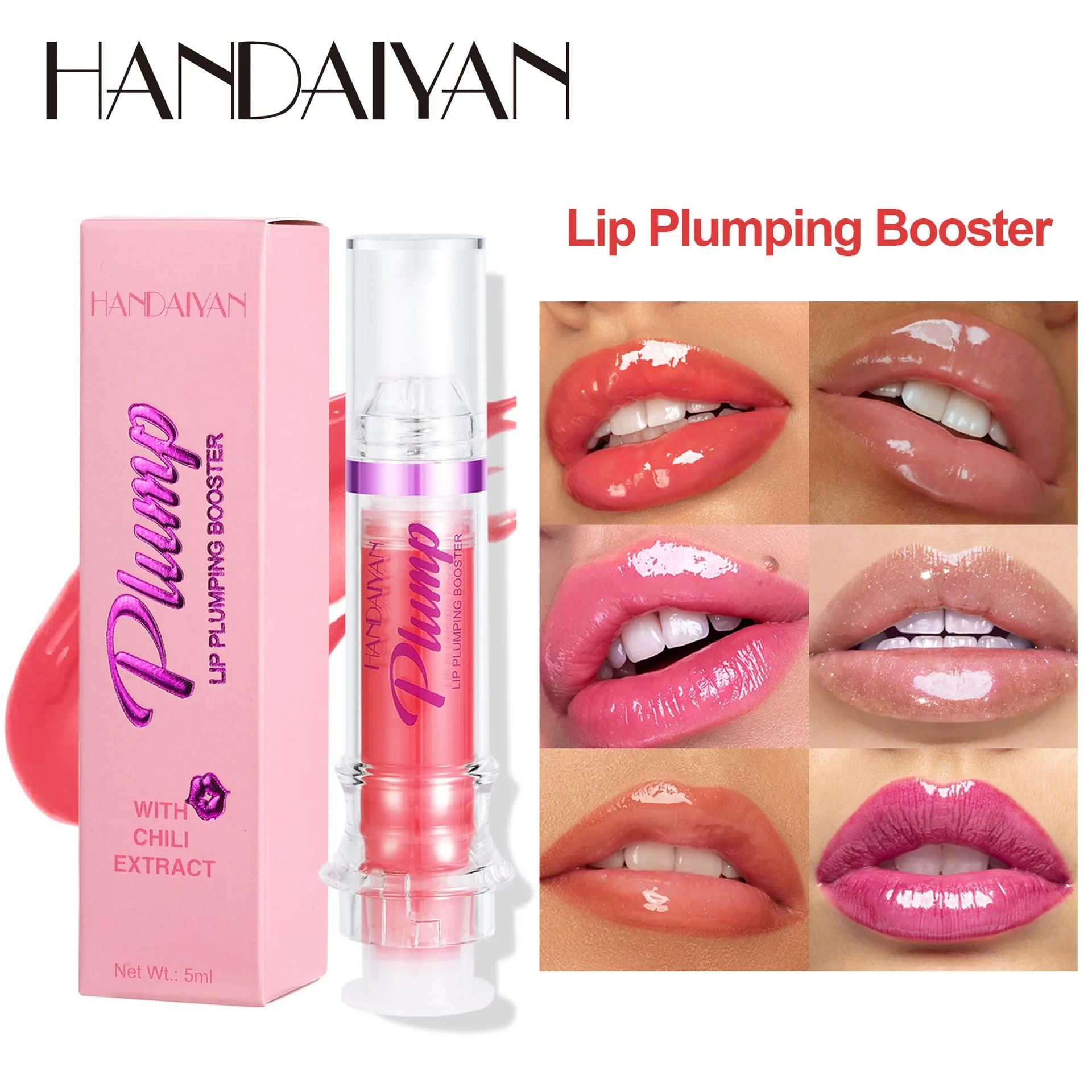 Lip Plumping Liquid Lipstick – Spicy & Waterproof | HANDAIYAN