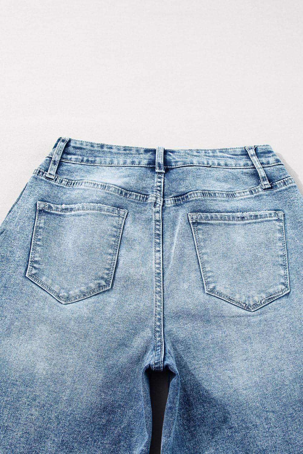 Wide Leg High Waist Jeans