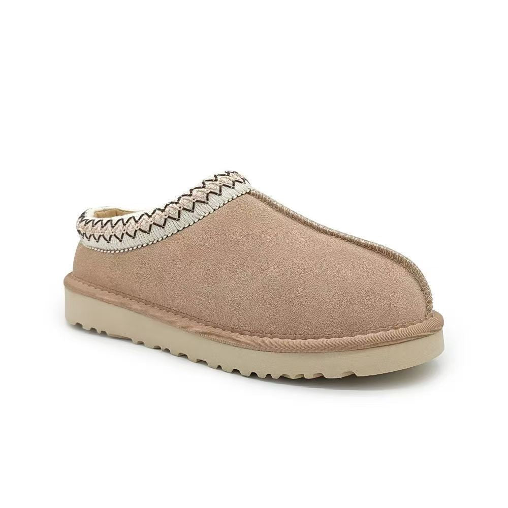 Furry Slip-On Woman Clogs