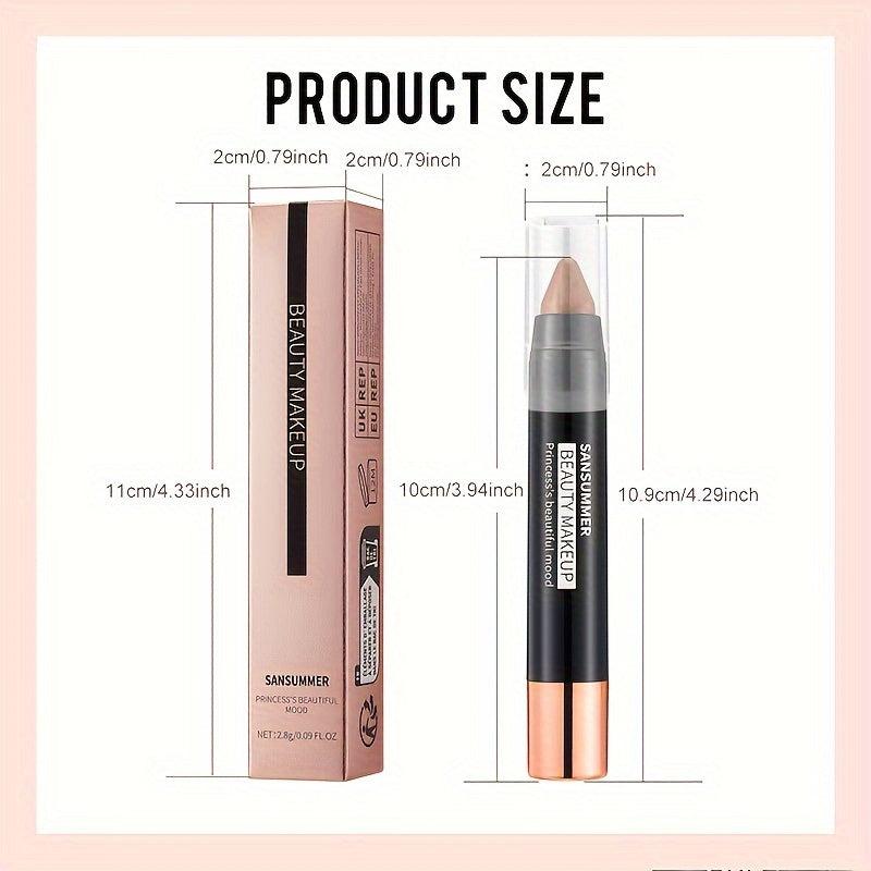 Waterproof Eyeshadow Stick Set – 7 Creamy Shades, Matte & Shimmer