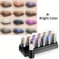 2-in-1 Eyeshadow & Lipstick Sticks – 12 Waterproof Shades