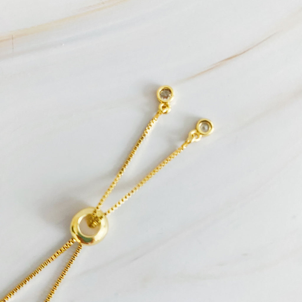 Cross Slide Bracelet