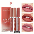 3-Piece Matte Liquid Lipstick Set | Long-Lasting & Waterproof