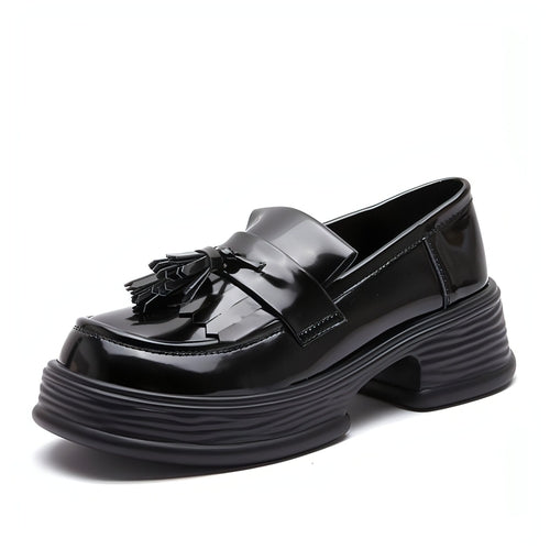 Tassel Japanese Leisure Leather Shoes