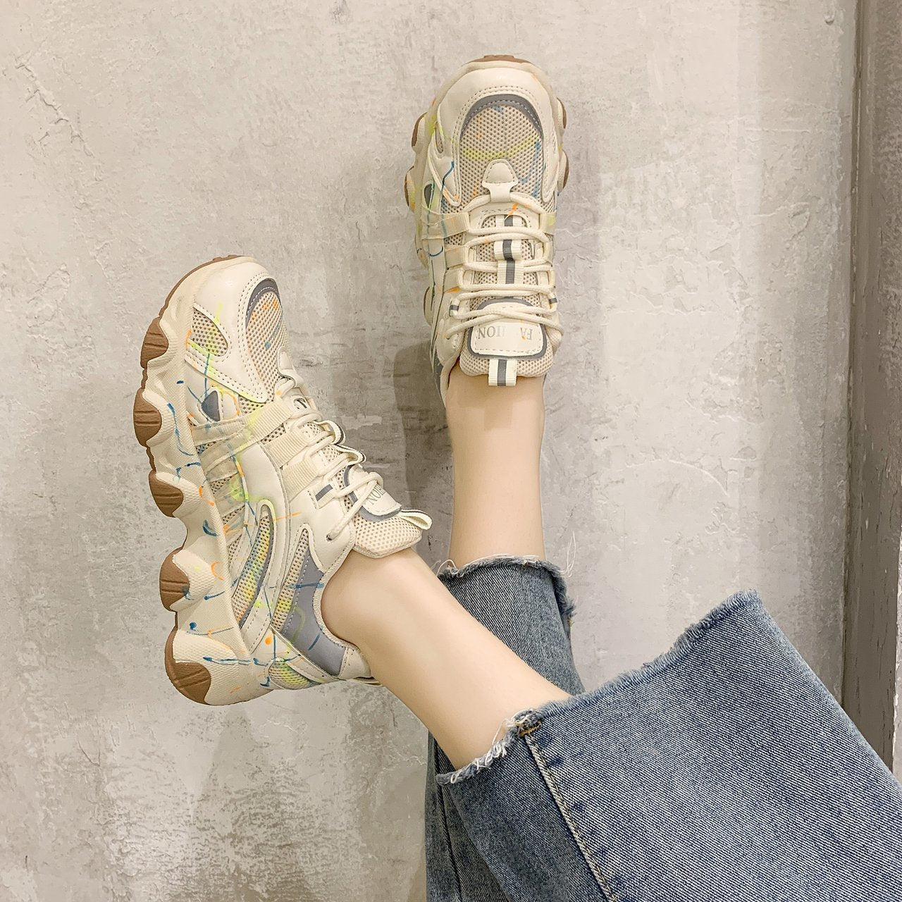 Luminous sneakers
