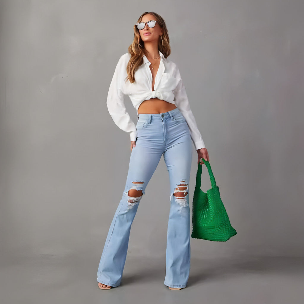 UrbanEase™ Wide-leg Jeans