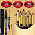 DNJ Matte Lip Liner & Lipstick Duo – 6 Pcs