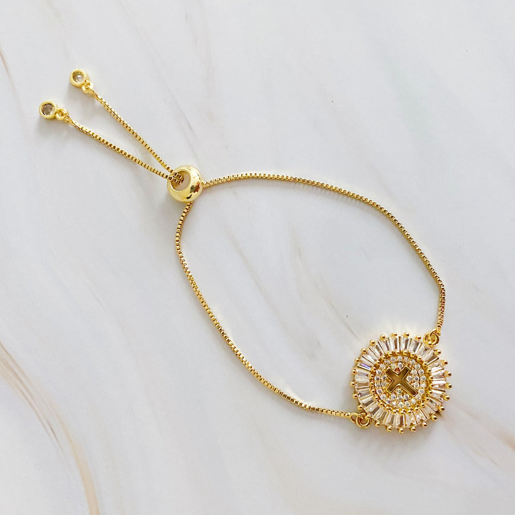Cross Slide Bracelet