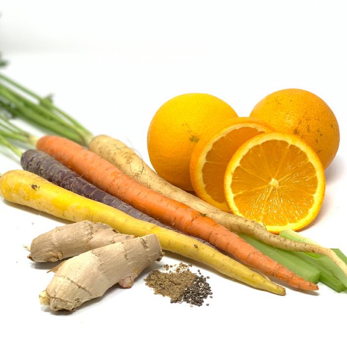 Carrot & Ginger Brightening Exfoliating Mask