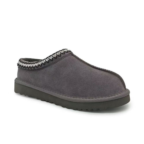 Furry Slip-On Woman Clogs