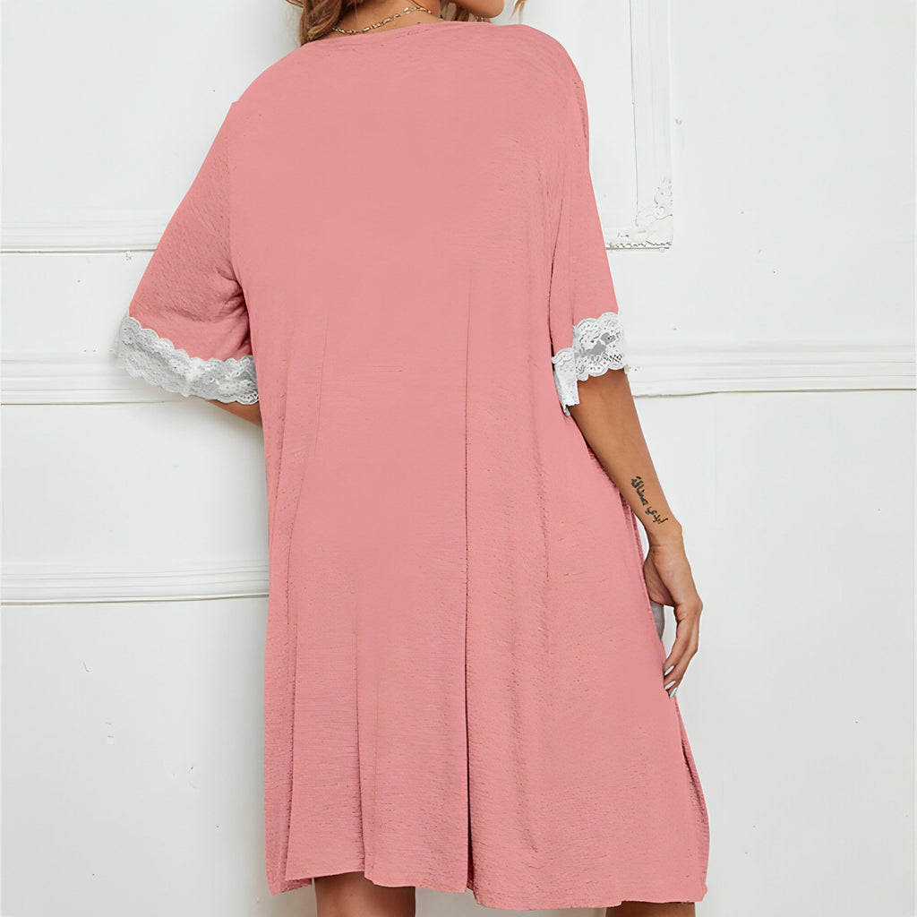 Pajama Suit Lace