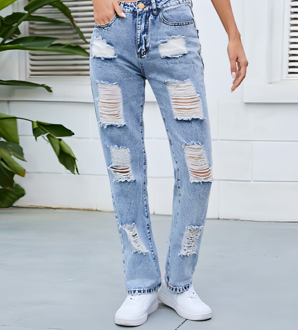 Ripped Slim Jeans
