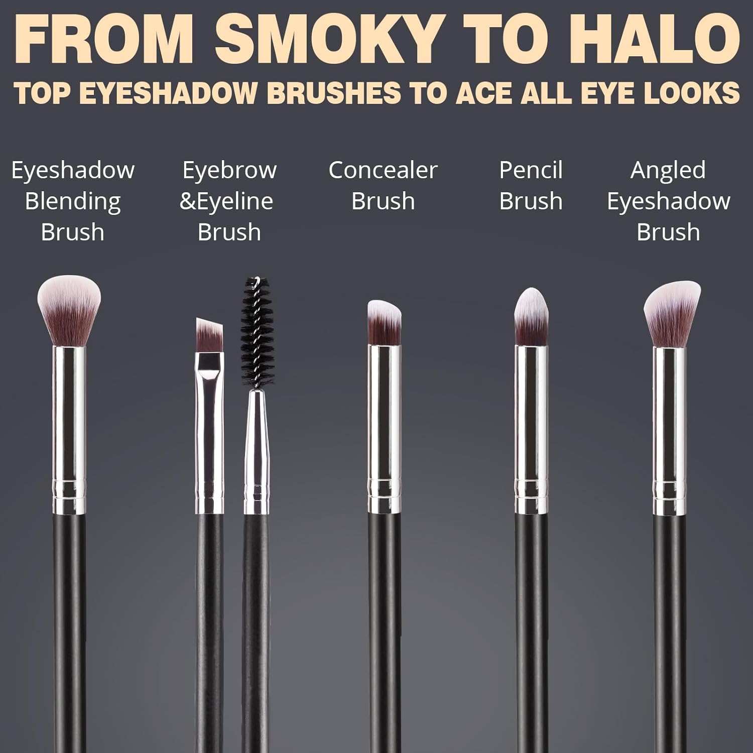 Makeup Brushes Set, Professional Foundation Eyeshadow Concealer Blush
