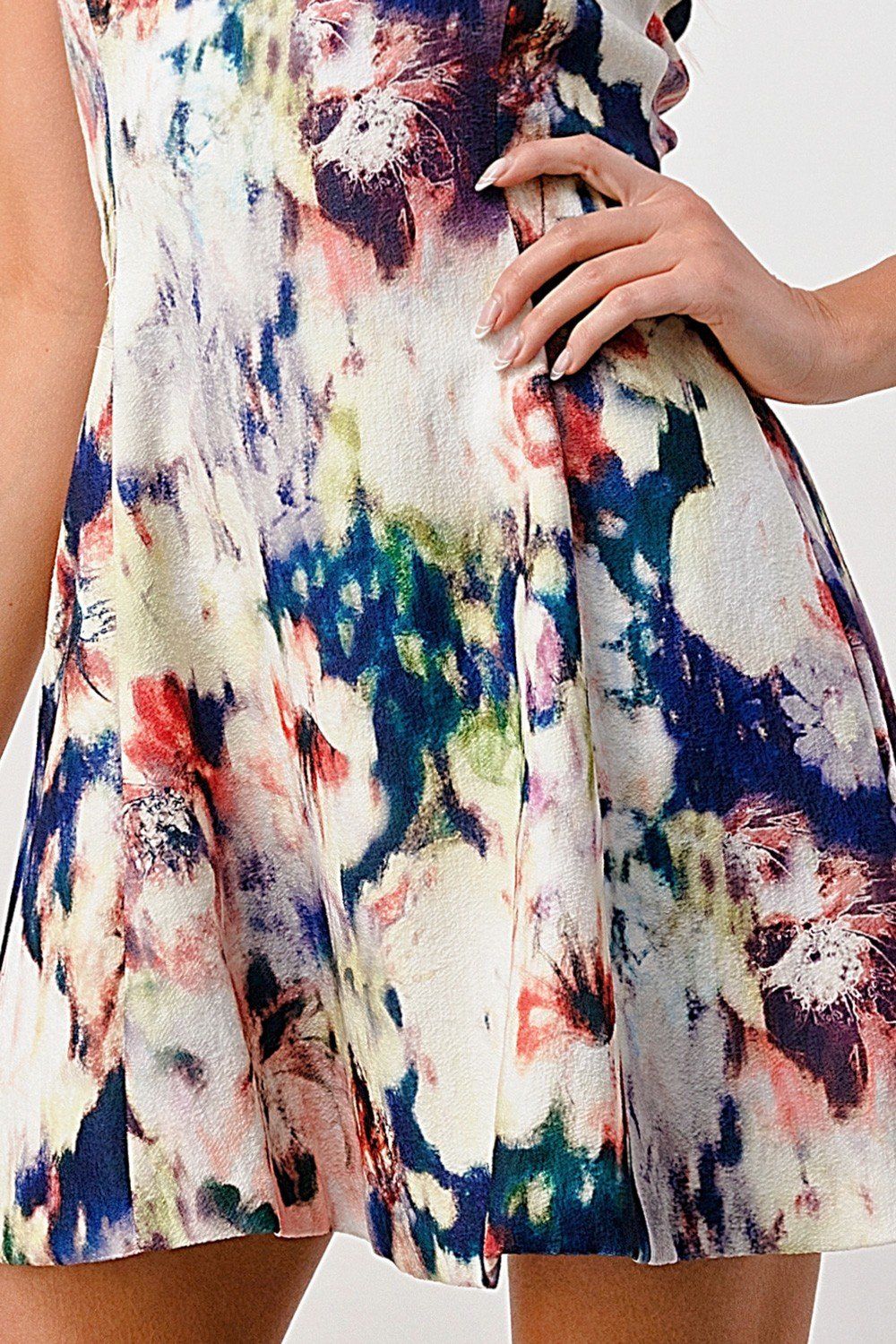 Sleeveless A-Line Dress