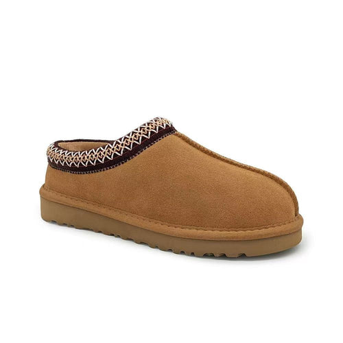 Furry Slip-On Woman Clogs
