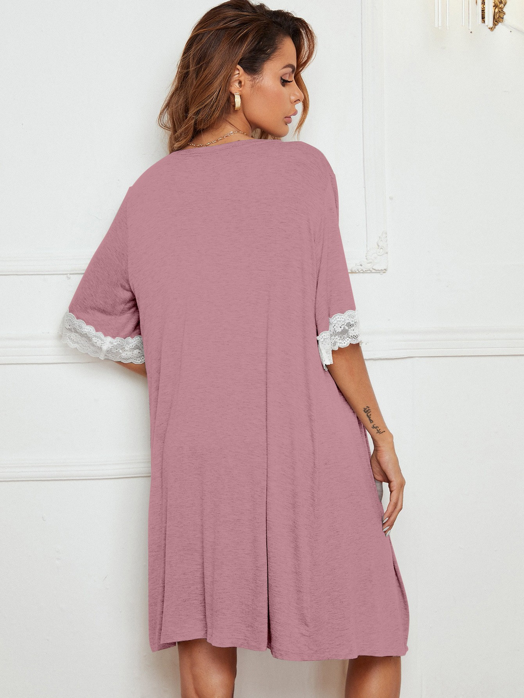 Pajama Suit Lace