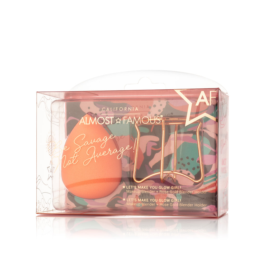 Almost Famous Makeup Blender – Rose Gold Stand