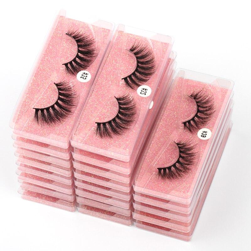 Faux Mink Eyelashes Bulk Set — Natural, Fluffy & Dramatic Styles