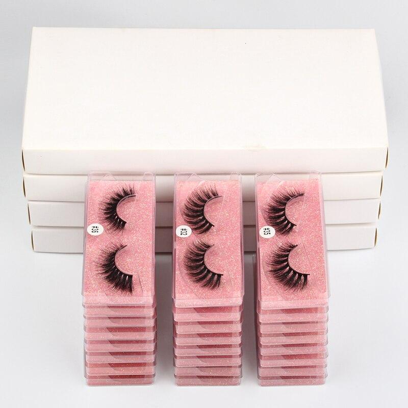 Faux Mink Eyelashes Bulk Set — Natural, Fluffy & Dramatic Styles