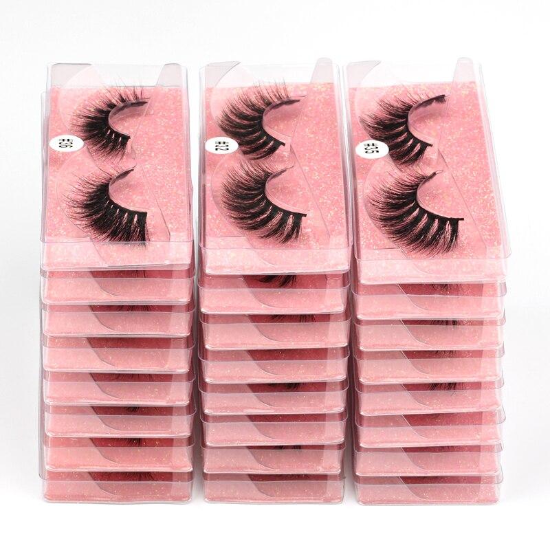 Faux Mink Eyelashes Bulk Set — Natural, Fluffy & Dramatic Styles